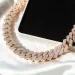Pendant Necklaces Kibo Custom Hip Hop Necklace Jewelry Vvs Sterg Sier Def 20mm Dia Moissanite 14k Rose Plated_ipsvogv.com