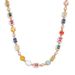 Men's Jewelry Hip Hop Colored Gemstone Ladies Jewelry Necklace Accessories High End Zircon Necklace_ipsvogv.com