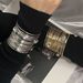 Fashionable And Cool Style Micro Inlaid Zircon Multi-layer High-quality Iron Wire Wrapped Wide Face Women's Bracelet_ipsvogv.com