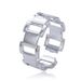 Spot New Simple Color Preserving Chain Ring Opening Adjustable Unisex Hand Jewelry Net Red Ins Style_ipsvogv.com