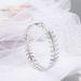 Fashionable And Personalized Metal Leaf Sawtooth Bracelet Arm Ring_ipsvogv.com