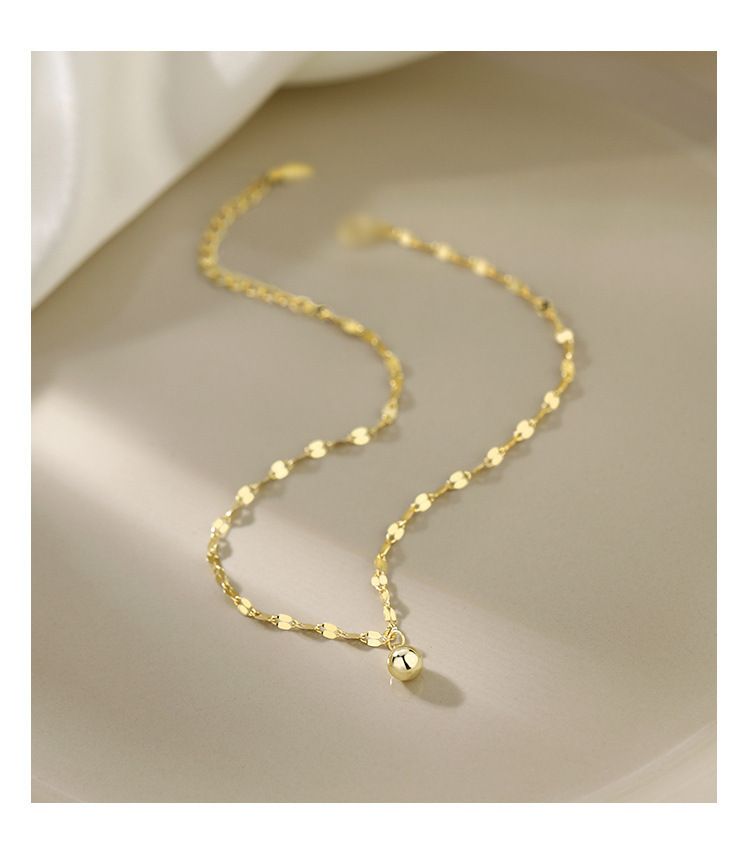 Transport Bead Feet Chain Light Luxury Jewelry High Grade Round Bead Feet Chain Minimalist Feet Chain Female Feet Ornament Unusual_ipsvogv.com