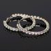 Cao Shi's Personality Exaggerates Big Earrings, Fashion Street Shoots, Super Large Earrings_ipsvogv.com