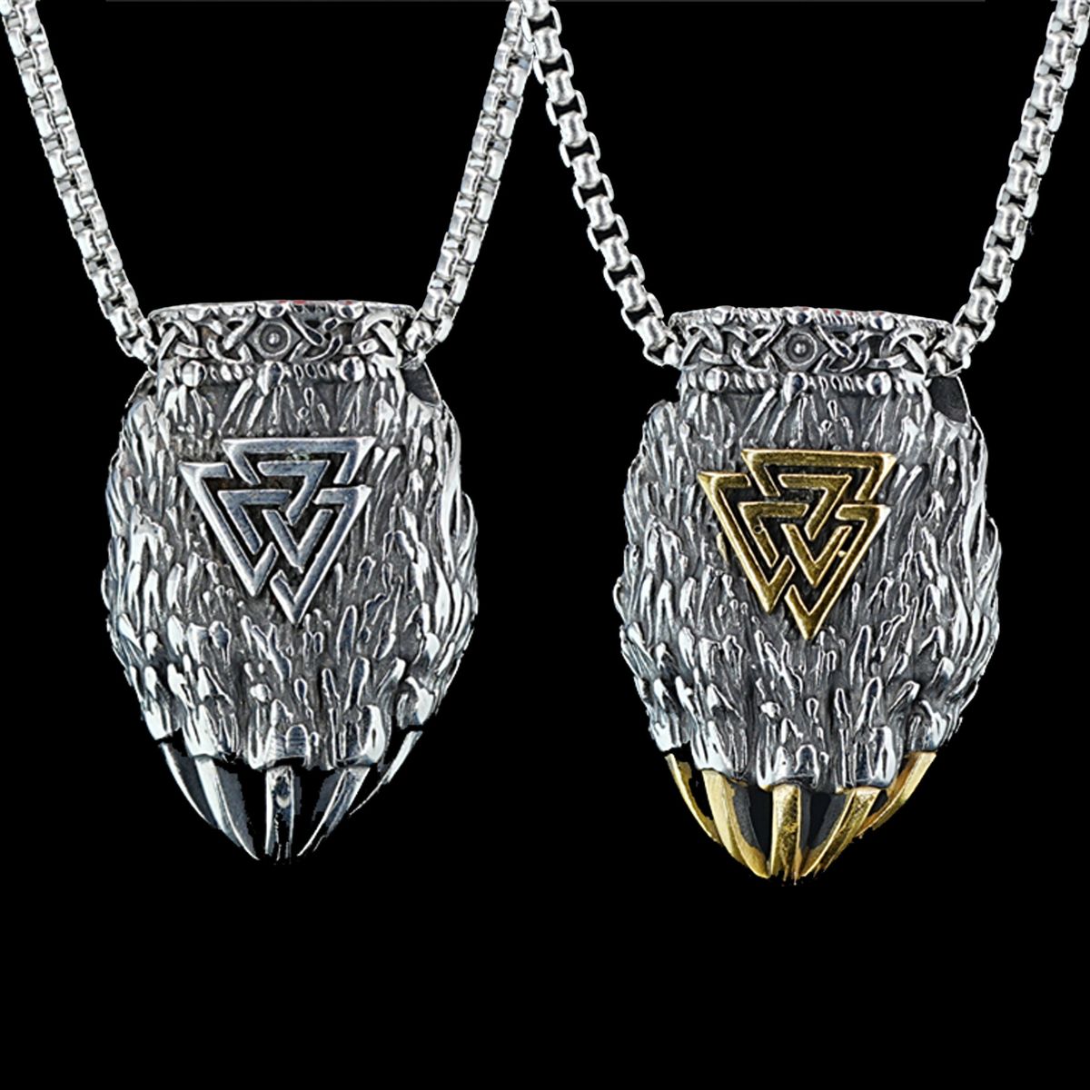 Dance Rap Lion Claw Necklace Street Trendy Male Hiphop Singer Accessories_ipsvogv.com
