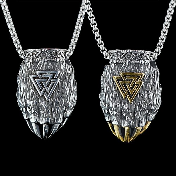 Dance Rap Lion Claw Necklace Street Trendy Male Hiphop Singer Accessories_ipsvogv.com