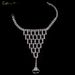 Style Ladies Leaf Hand Chain Circle Butterfly Rhinestone Foot Ring Integrated Chain Bride Wedding Dress Accessories_ipsvogv.com