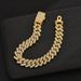 American Style Personalized Inlaid Fashionable OL Light Men's Hip-hop Niche Design Feel Bracelet_ipsvogv.com