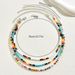 Ms. Feng's Geometric Multi layer with Personalized Weaving Colorful Rice Bead Design Long Clavicle Chain Necklace_ipsvogv.com