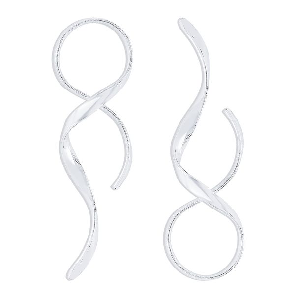 Designer Style Surround Minimalist Personality Asymmetrical Geometric Exaggeration Fashion Earrings For Women_ipsvogv.com