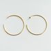 Women’s Jewelry Set Fashion Niche INS Retro Titanium Steel Simple 65MM Exaggerated Thin Earrings_ipsvogv.com
