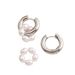 Unisex Stainless Steel Detachable Handmade Pearl Earrings With Two Straps For Women's Earrings And Earrings Hot Selling Personality Temperament_ipsvogv.com