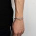Men's Jewelry Set Fashion Stainless Steel Twist Chain Men's Bracelet Trendy Fashion Gold Button Rope Chain Titanium Steel Bracelet_ipsvogv.com