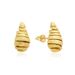 Women’s Jewelry Set Fashion Copper Plated Real GoldSpiral Teardrop Shaped Earrings Niche Design High End Light Luxury Earrings Jewelry For Women_ipsvogv.com