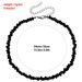 Personalized Hand-woven Beaded Black Crystal Necklace Female Ins Korean Personalized Neck Chain_ipsvogv.com