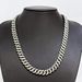 Unisex 10mm Round Chain Full Of Drill Bits Men And Women Alloy Necklace Trendy Hip Hop Rap Cuban Chain_ipsvogv.com