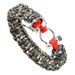 Qinuo's New Personalized And Creative Bracelet, Copper Accessories, Soldier Helmet, Umbrella Core Rope, Men's Wristband_ipsvogv.com