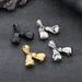 Men's Jewelry Boxing Glove Titanium Steel Pendant Necklace For Men - Stylish U-Shaped Design With Twist Chain In Steel, Gold, Antique Silver & Black_ipsvogv.com