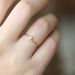 Cao Shi Agete Extremely Simple Wind Oval Egg Shaped Delicate And Unique Branch Small Broken Diamond Ring Female_ipsvogv.com