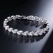 Women's Jewelry Fashion Simple Willow Branch Willow Leaf Bracelet Micro Inlaid AAA Zircon Hand Jewelry Dress Accessories_ipsvogv.com