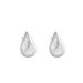 Minimally geometric version Korean style women's earrings with personalized water droplets, sweet niche design,_ipsvogv.com