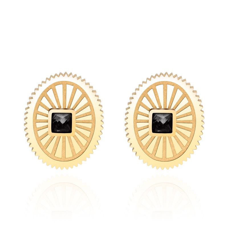 Fashion Light Luxury Temperament Zircon Necklace Earrings Jewelry Set No Fading Jewelry_ipsvogv.com