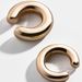 Women’s Jewelry Set Fashion Classic Style Asymmetrical Large And Small Ring Polished Alloy Ear Plus Double Round Ear Bone Clip C Shaped Ear Bone Clip_ipsvogv.com