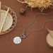 Personality Love Star Moon Engraving Necklace Ornament_ipsvogv.com