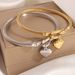 Unisex Titanium steel bracelet stainless steel elastic love bracelet for girls high end fashion light luxury bracelet_ipsvogv.com