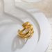 Women’s Jewelry Set Fashion Gold Simple C Shaped Ear Clip Without Ear Holes Ear Bone Clip Three Layer Earrings Fashionable Commuting Single Piece_ipsvogv.com