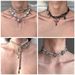Alloy Heavy Rivet Leather Collar Dark Punk European Female Y2k Subculture Niche Design Necklace Clavicle Chain_ipsvogv.com