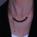 people 3088 Praised ! Design Sense, Green Zircon, Adjustable Temperament, Collarbone Chain, Fashionable And High-end,_ipsvogv.com