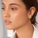 Fashion earrings for women S925 sterling silver zircon twisted earrings earrings pendant jewelry_ipsvogv.com