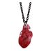Fashionable New Resin Heart Organ Necklace, Female Creative Exaggerated Halloween Pendant_ipsvogv.com