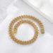 New Necklaces Exaggerated Personality, Gold Full Diamond Titanium Steel, Cuban Chain With Necklace Accessories_ipsvogv.com