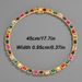 Women’s Jewelry Set Fashion Men's 10mm Colored Zircon Cuban Chain Hiphop Rap Jewelry Personality Hip Hop Style Necklace_ipsvogv.com