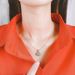 Cao Shi's New Women's Smart Crown Pendant Necklace, Dance Heart, Fashion Simulation Diamond Clavicle Chain_ipsvogv.com