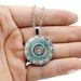 New Accessory: Mandala Yoga Time Necklace Fashion Glass Pendant Neckchain Jewelry_ipsvogv.com