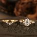 Three Outstanding Fried Dough Twists Inlaid Couple Lady Full Diamond High Fashion Ring Jewelry_ipsvogv.com