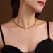 Women's Jewelry Set Roll Chain Thick Chain Necklace Clavicle Neck Chain Titanium Steel Jewelry Set Decorative Earrings_ipsvogv.com