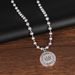 Net Red Seal Sail FF Same Necklace Men's and Women's Fashion Coin Pendant Sweater Chain Long Decoration Accessories_ipsvogv.com