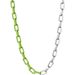Stainless Steel Jewelry Paint Splicing Cuban Chain Thick Necklace High End Light Luxury Titanium Steel Necklace Hip Hop Men_ipsvogv.com
