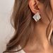 Pleated For Women New Style Personality Earrings Fashionable Trendy Irregular Temperament Jewelry Ear Studs_ipsvogv.com