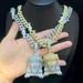 Men's Jewelry Hip Hop Pendant Hip Hop Trendy Rap Pendant Necklace Jewelry Set Trendy Jewelry_ipsvogv.com