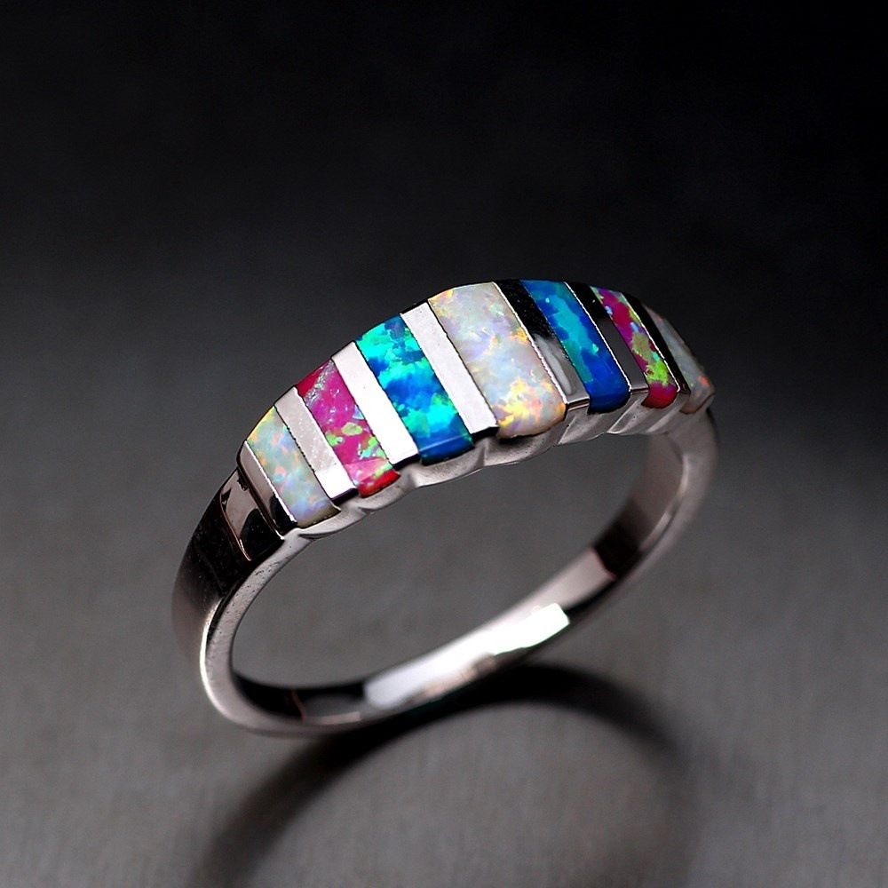 Hot Selling Jewelry, Opal Women's Handmade Rings, Exquisite_ipsvogv.com
