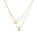 Titanium Steel Necklace For Women's 2022 New Trendy Long Style, Outlier Design, High Grade Sweater Chain, Autumn And_ipsvogv.com