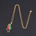 Stainless steel French Martinique map necklace ethnic style female niche design light luxury sweater chain jewelry_ipsvogv.com