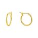Earrings Simple All Match Geometric Round Small Hoop Earrings For Women In Various Sizes Gold Plated Ear Buckles_ipsvogv.com
