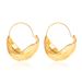 creative irregular earrings alloy flower basket exaggerated earrings ins net red wind earrings_ipsvogv.com