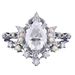 Sanjie Inlaid Moonstone Colorful Treasure For Women, Fashionable And Versatile, Waterdrop Zircon Star Moon Pair Ring_ipsvogv.com