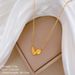 Body 【 Full Titanium Steel 】 Small Tender Bud Personality Extremely Simple Wind Furnace Real Gold Necklace For Women 【 】_ipsvogv.com